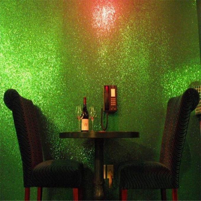 침실을 위한 밝은 초록색 반짝임 벽지, 기술 3d 반짝임 벽지