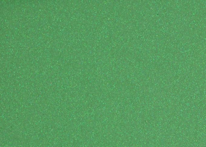 복장을 위한 보통 녹색 반짝임 직물, Pvc는 두꺼운 반짝임 직물을 완료했습니다