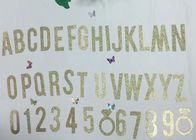 중국 300gsm 편지 5&quot; 당 훈장을 위한 키 큰 금 반짝임 종이 편지 회사