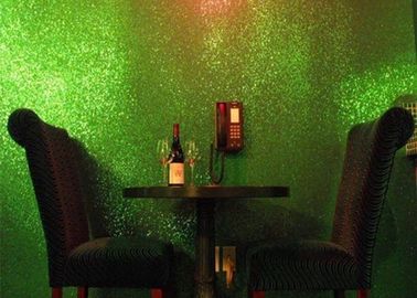 중국 침실을 위한 밝은 초록색 반짝임 벽지, 기술 3d 반짝임 벽지 협력 업체