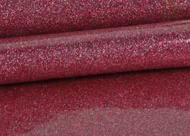 중국 피복 바닥을 가진 분홍색 반짝임 Pvc 직물 가죽을 기어오르는 1.38m PVC 대리점
